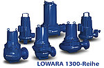 LOWARA Abwasserpumpen der 1300-Baureihe